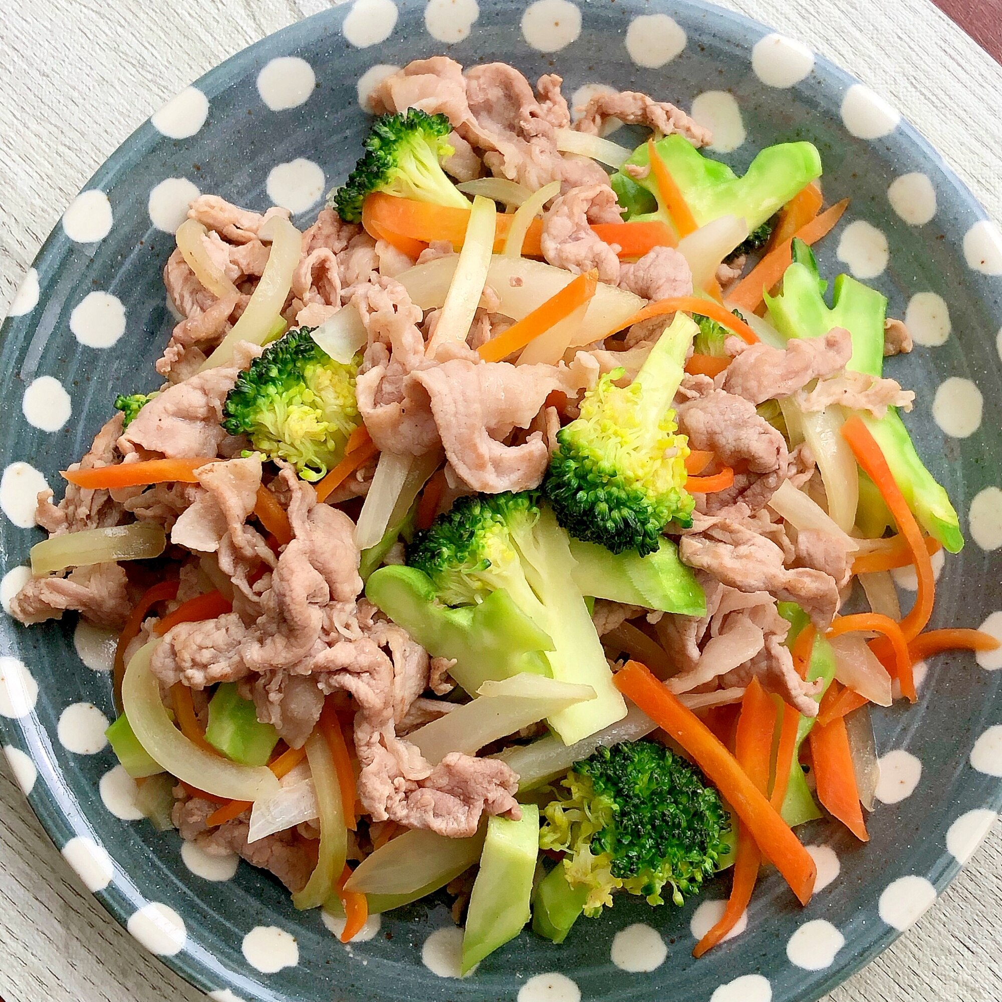 豚バラとブロッコリーの野菜炒め レシピ・作り方 By Cocono｜楽天レシピ