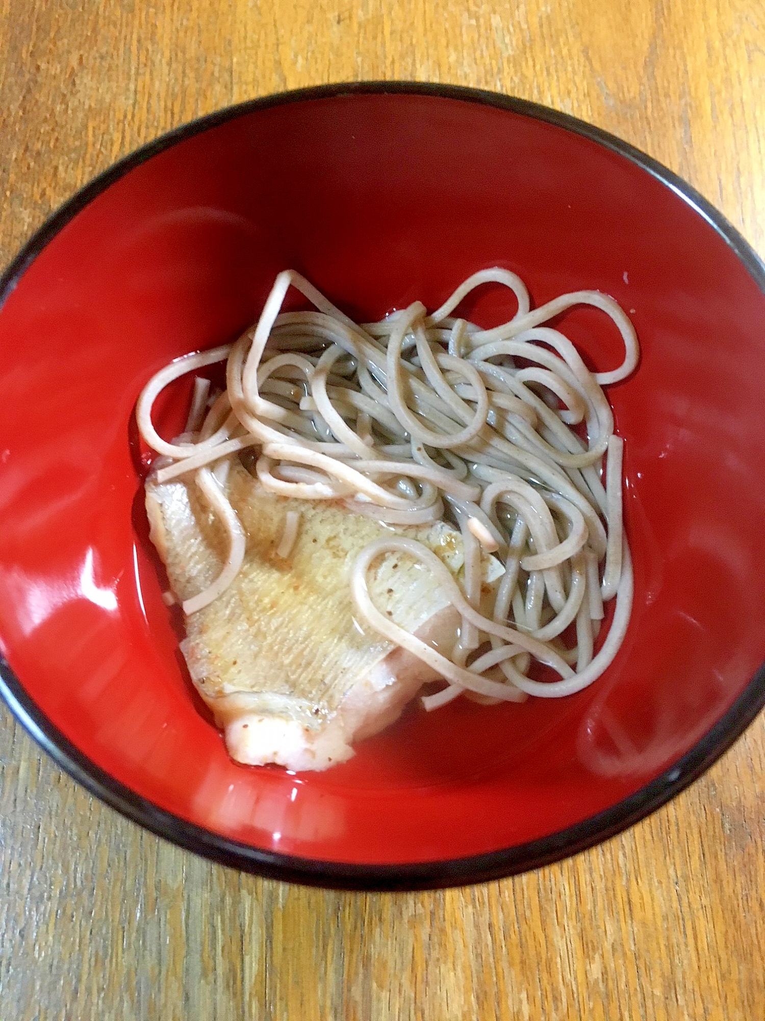 簡単和食　余った蕎麦で！鯛のお吸い物