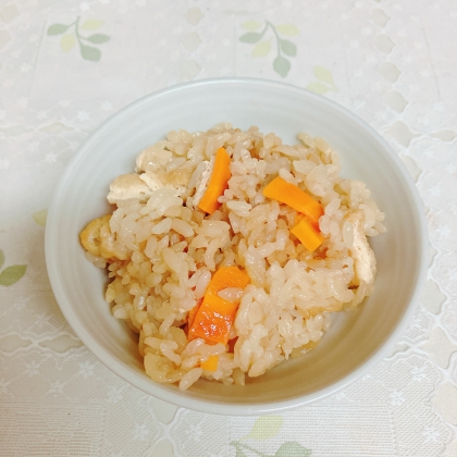 こんにゃく沢山炊き込みご飯