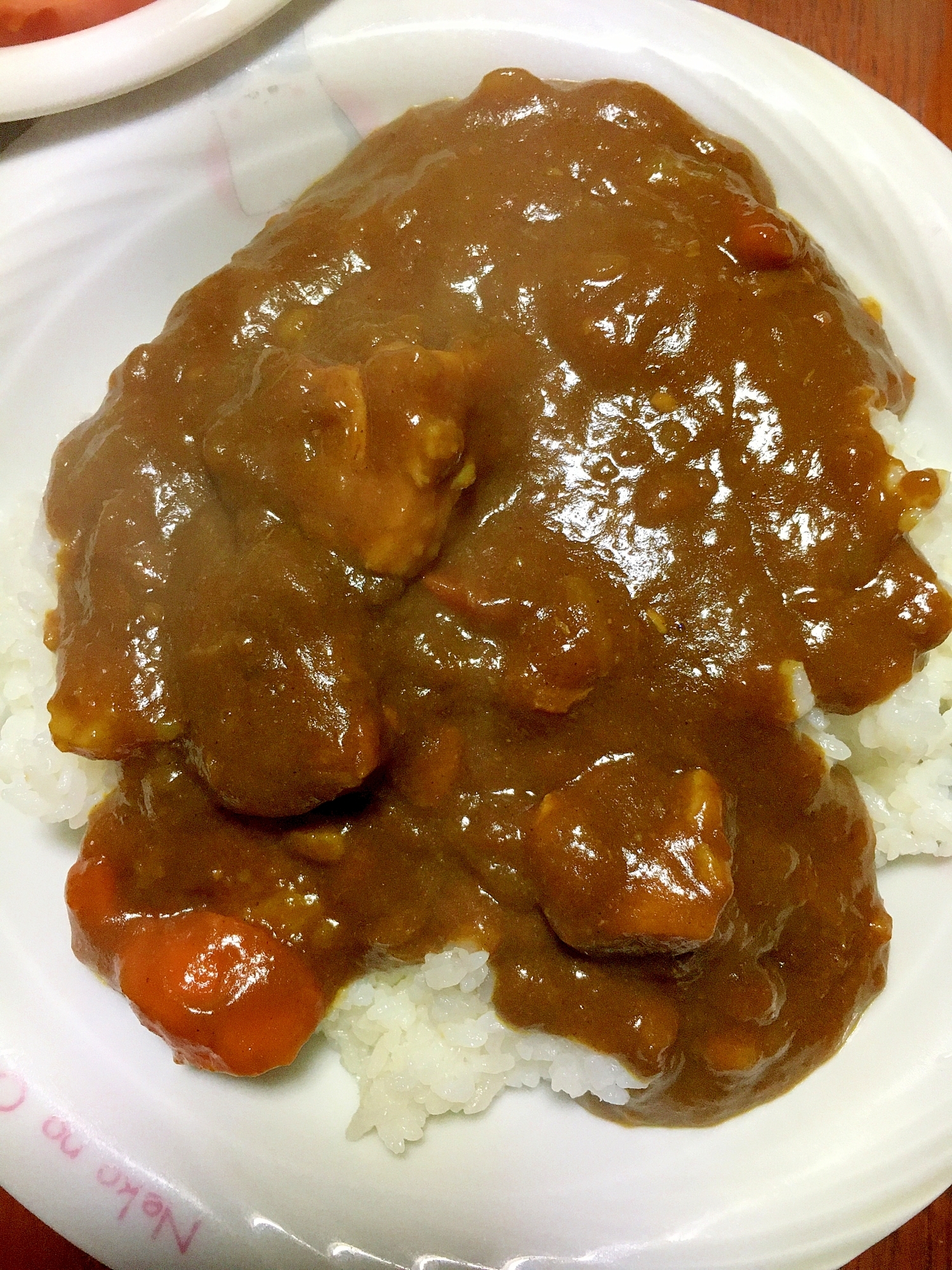 豚バラブロックでがっつりカレー