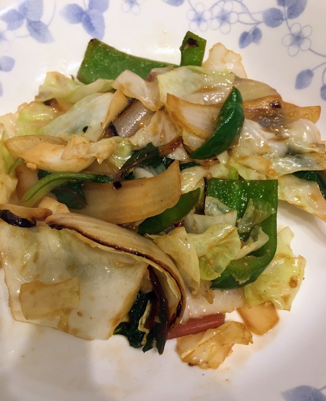 シンプル野菜炒め