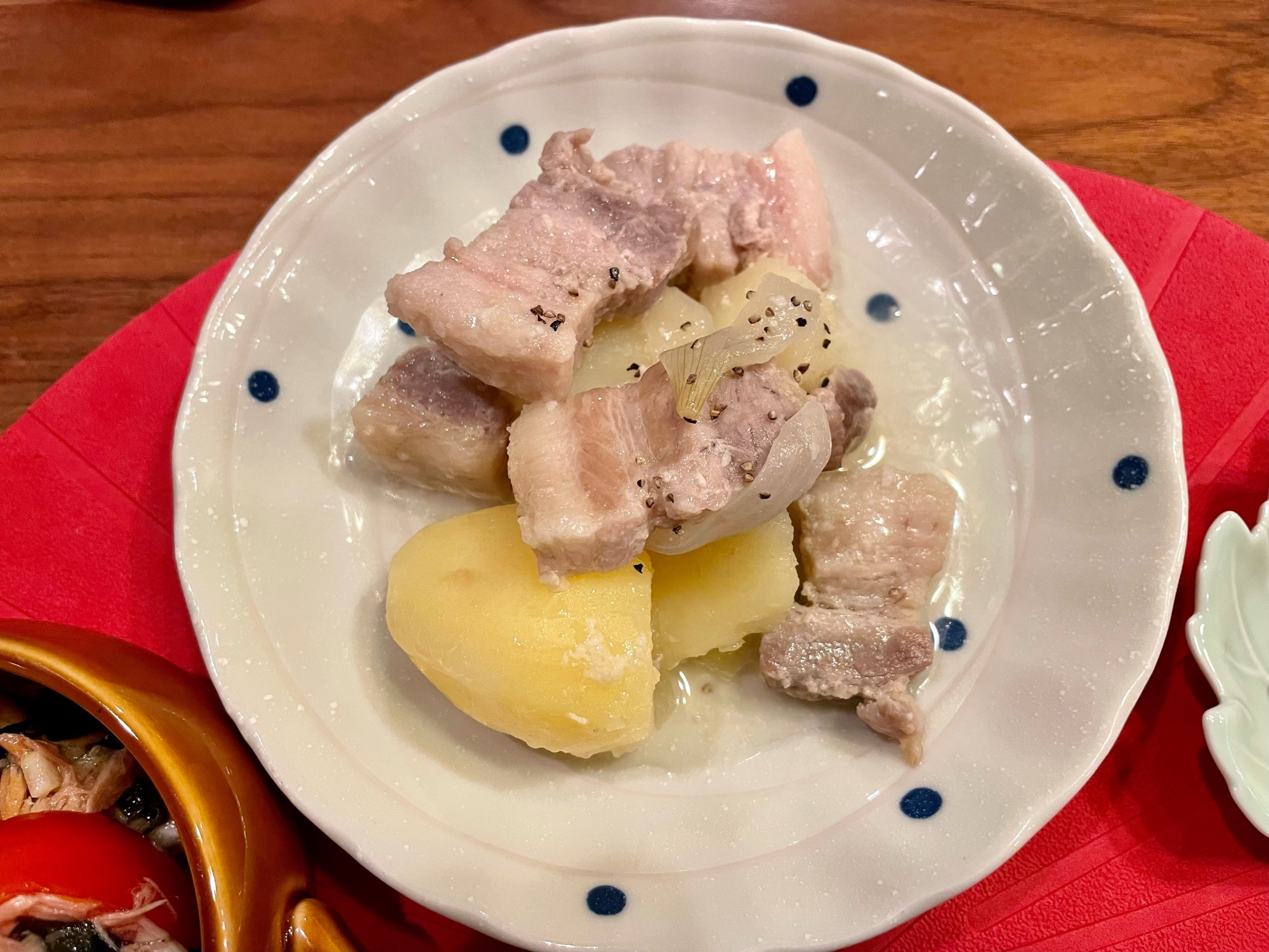 【育毛飯】塩麹肉じゃが