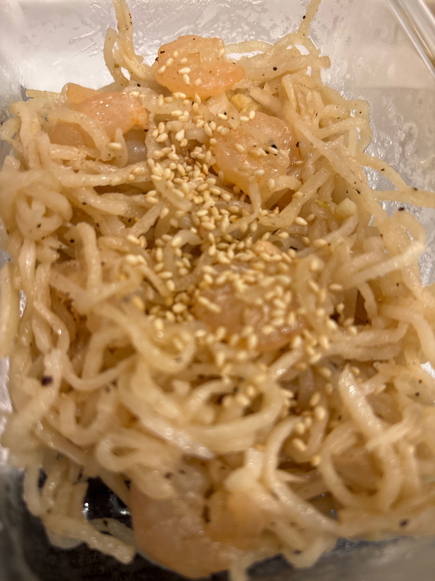 簡単★旨旨☆切り干し大根とエビの中華炒め♪