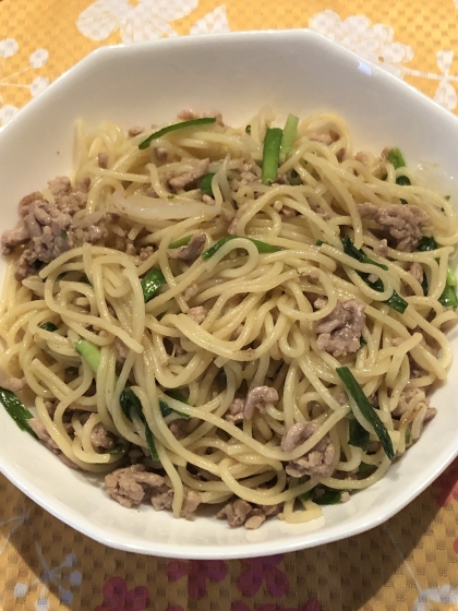 簡単にできて美味しかったです。焼きそばのバリエーションが一つ増えました。ありがとうございます(*￣▽￣*)ノ