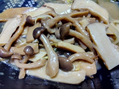 レンジで簡単♡ちくわときのこのおかか和え