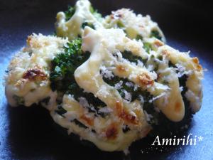 オーブントースターで簡単ブロッコリーマヨ焼き