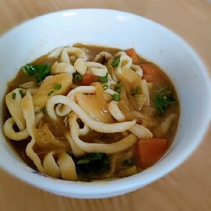 鯖カレーうどん