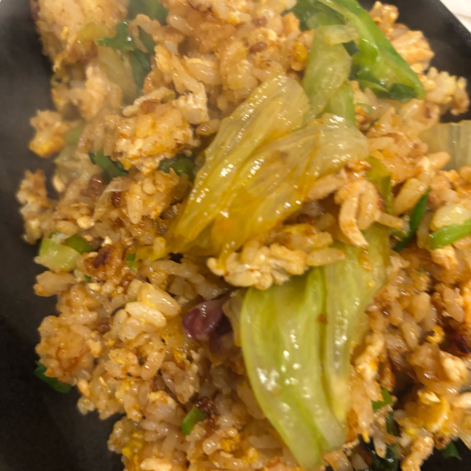 レタス麻婆の素チャーハン