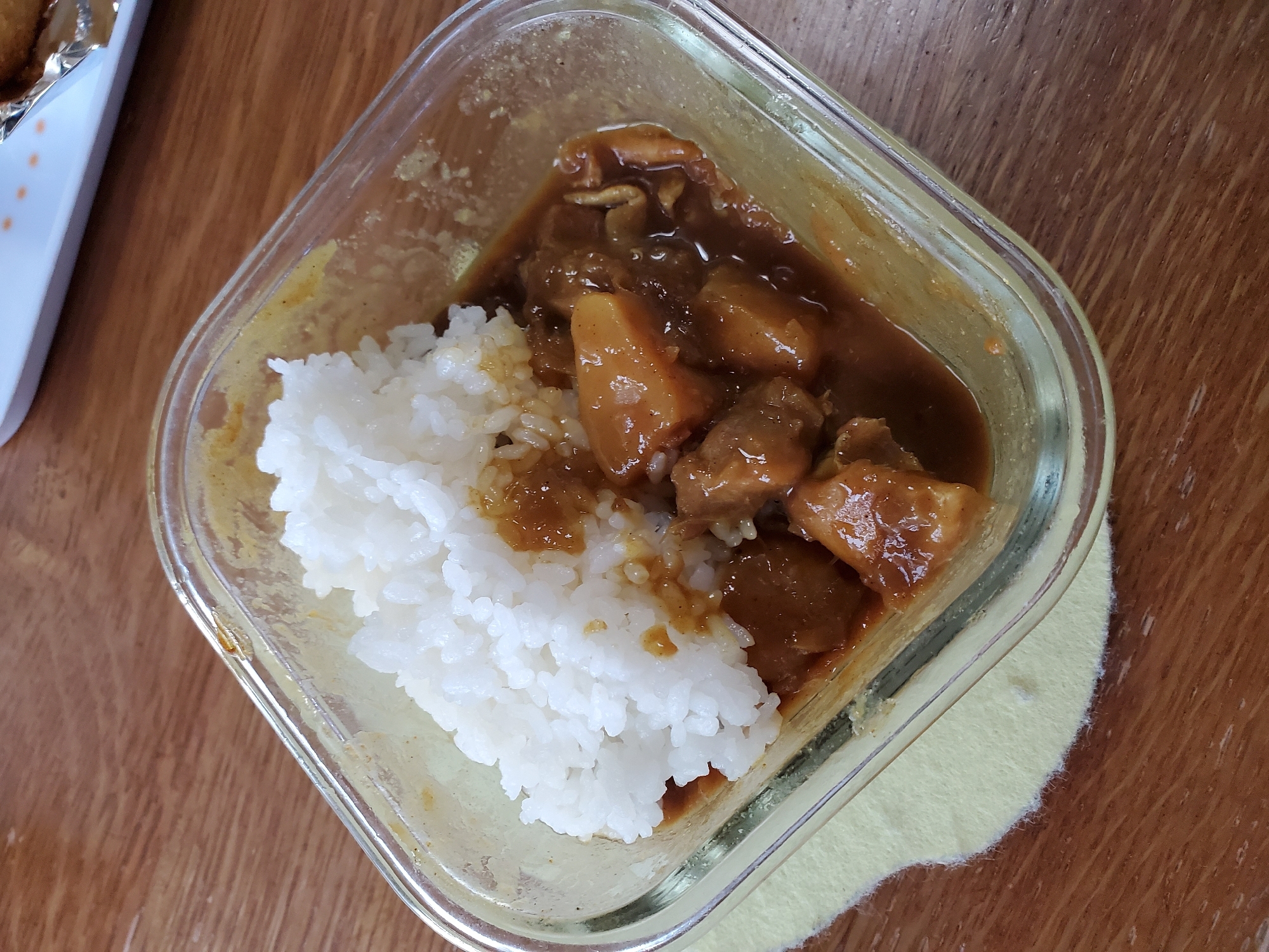 牛スジとじゃがいものカレー