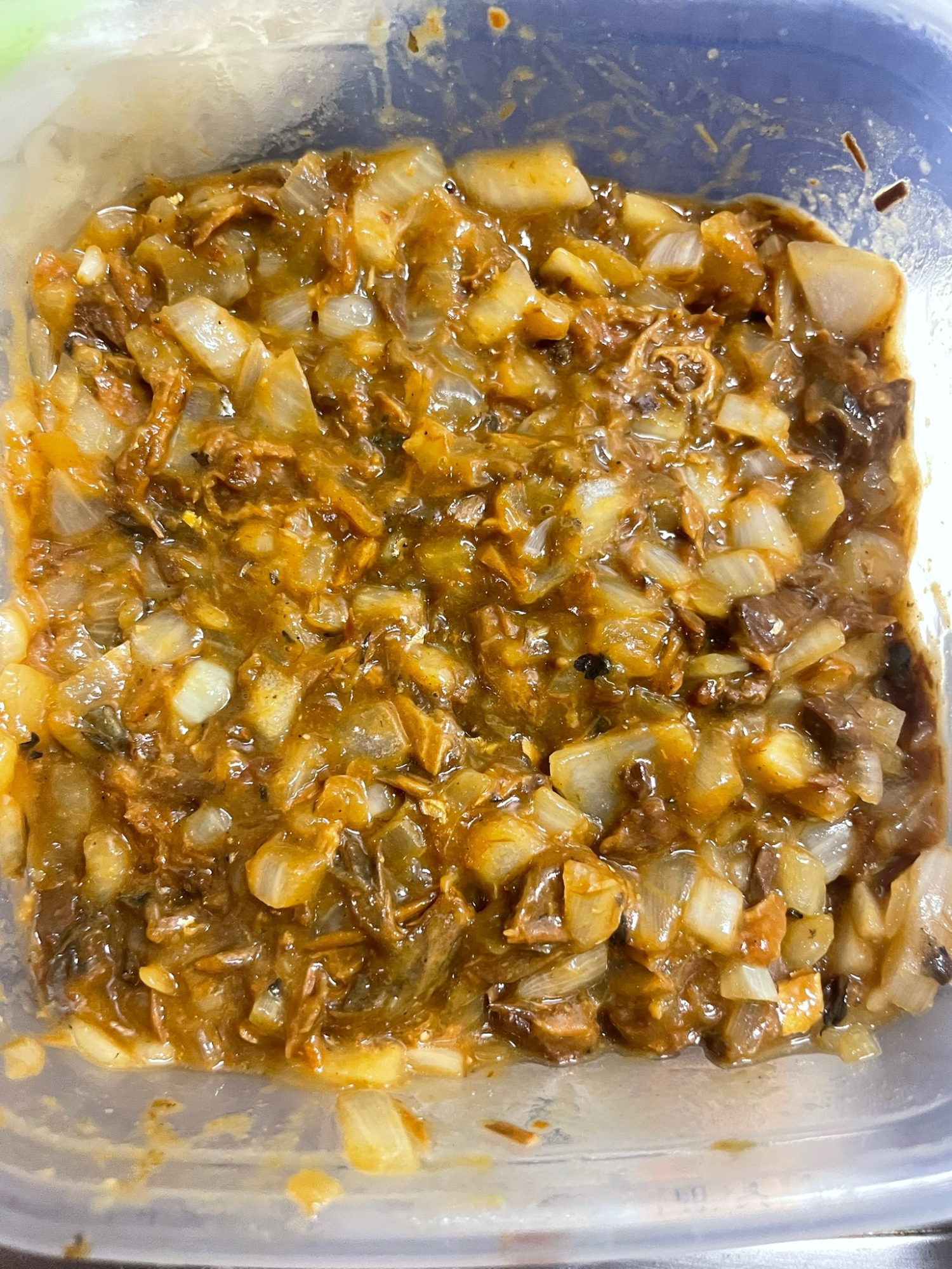 【メイン】タッパで作るサバカレー(鯖缶)