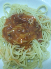 中華麺アレンジ お弁当にぴったり ミートソース麺 レシピ 作り方 By みずたまsweet 楽天レシピ