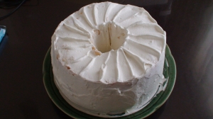 シフォンケーキでバースデーケーキ 21 レシピ 作り方 By hiyosi 楽天レシピ