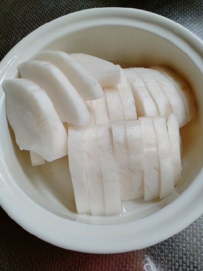 簡単！激旨！合わせて置くだけの大根漬物