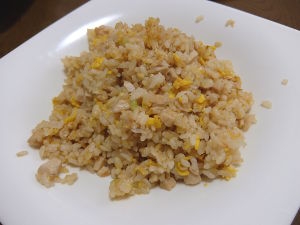 週末のお昼ご飯にチャーハン大活躍です！ぱらぱらに仕上がると嬉しいですね♪とってもおいしかったです、ごちそうさまでした＾＾