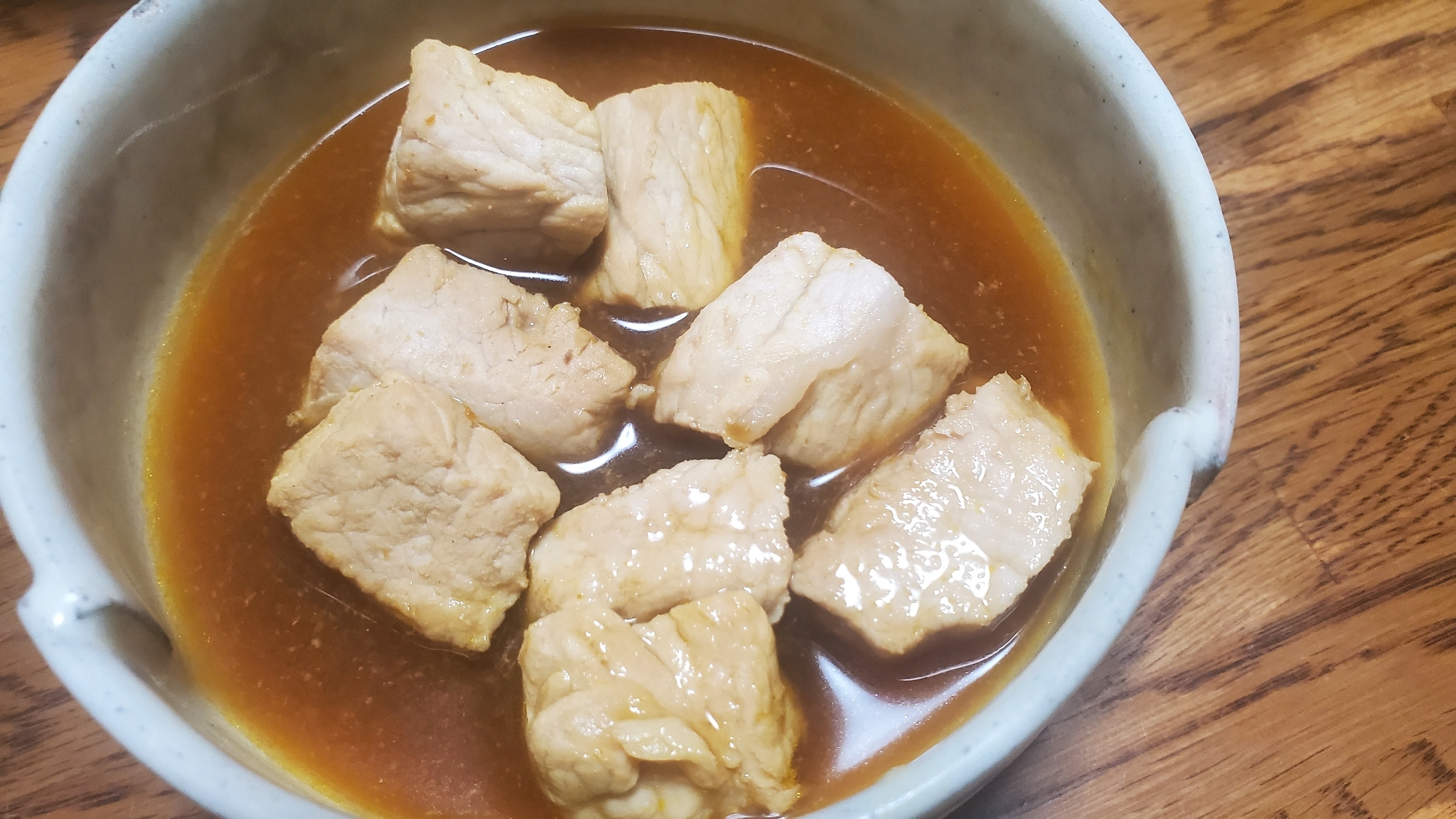 豚肉の甘醤油煮