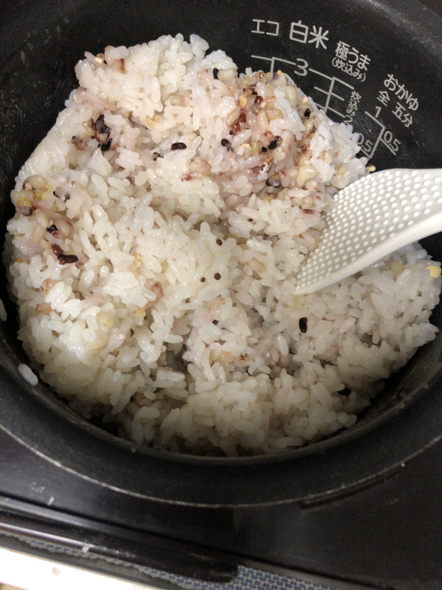 雑穀米入りご飯