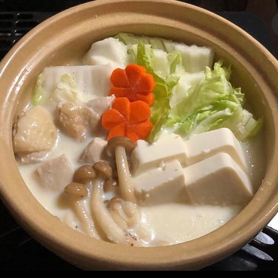 豆乳湯豆腐〜♪