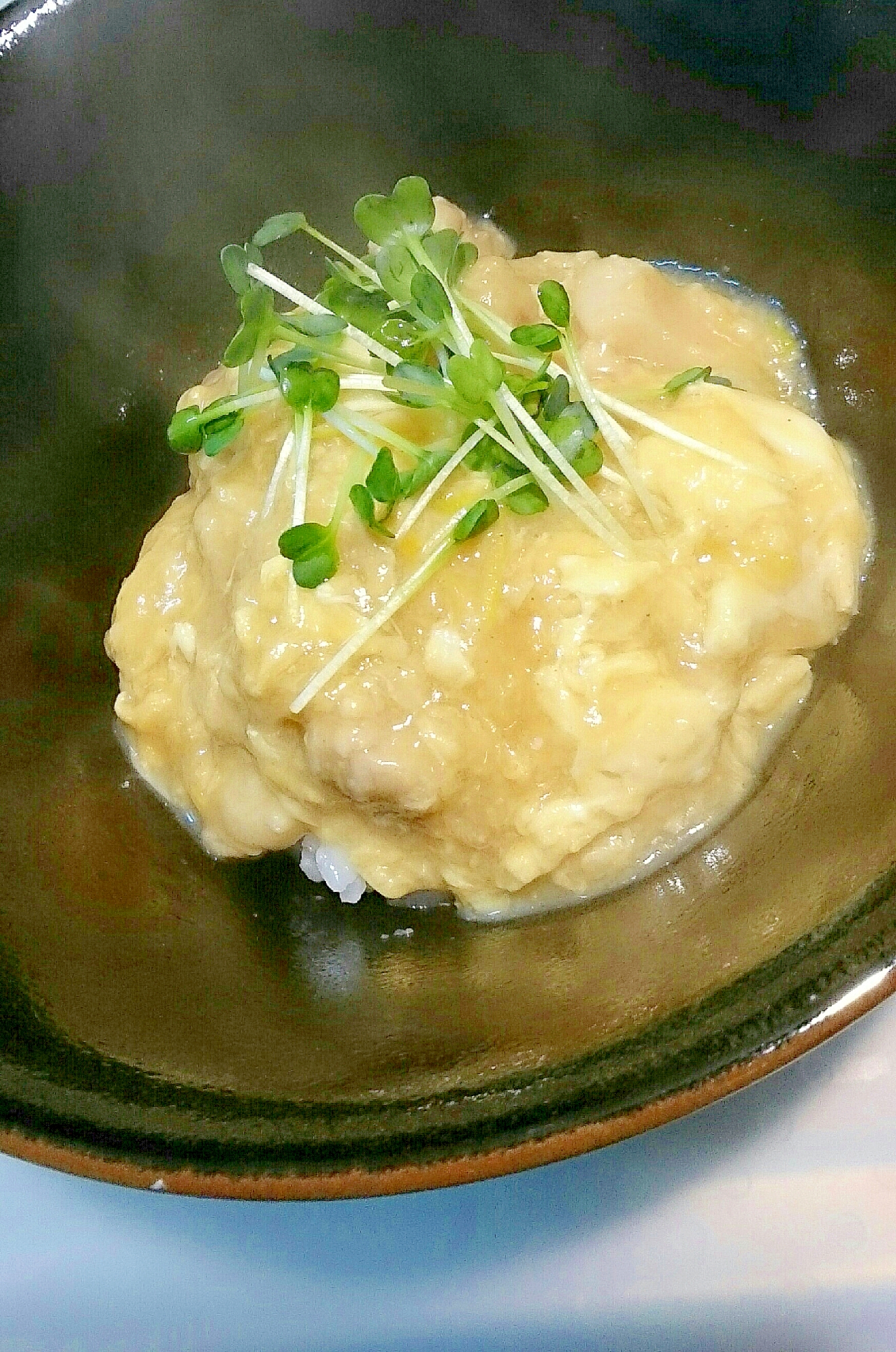 卵が少なくても出来る親子丼