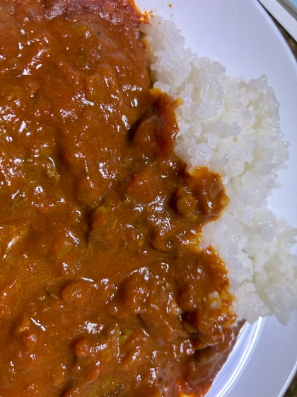 フライパンで☆豚肉とトマトのスパイスカレー