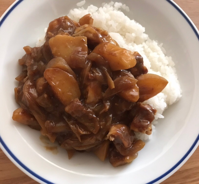 焼き餃子カレー