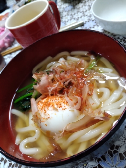 シンプル♪ちょこっと温うどん♪