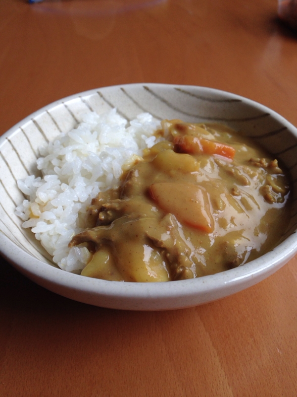 豚ミンチカレー♪