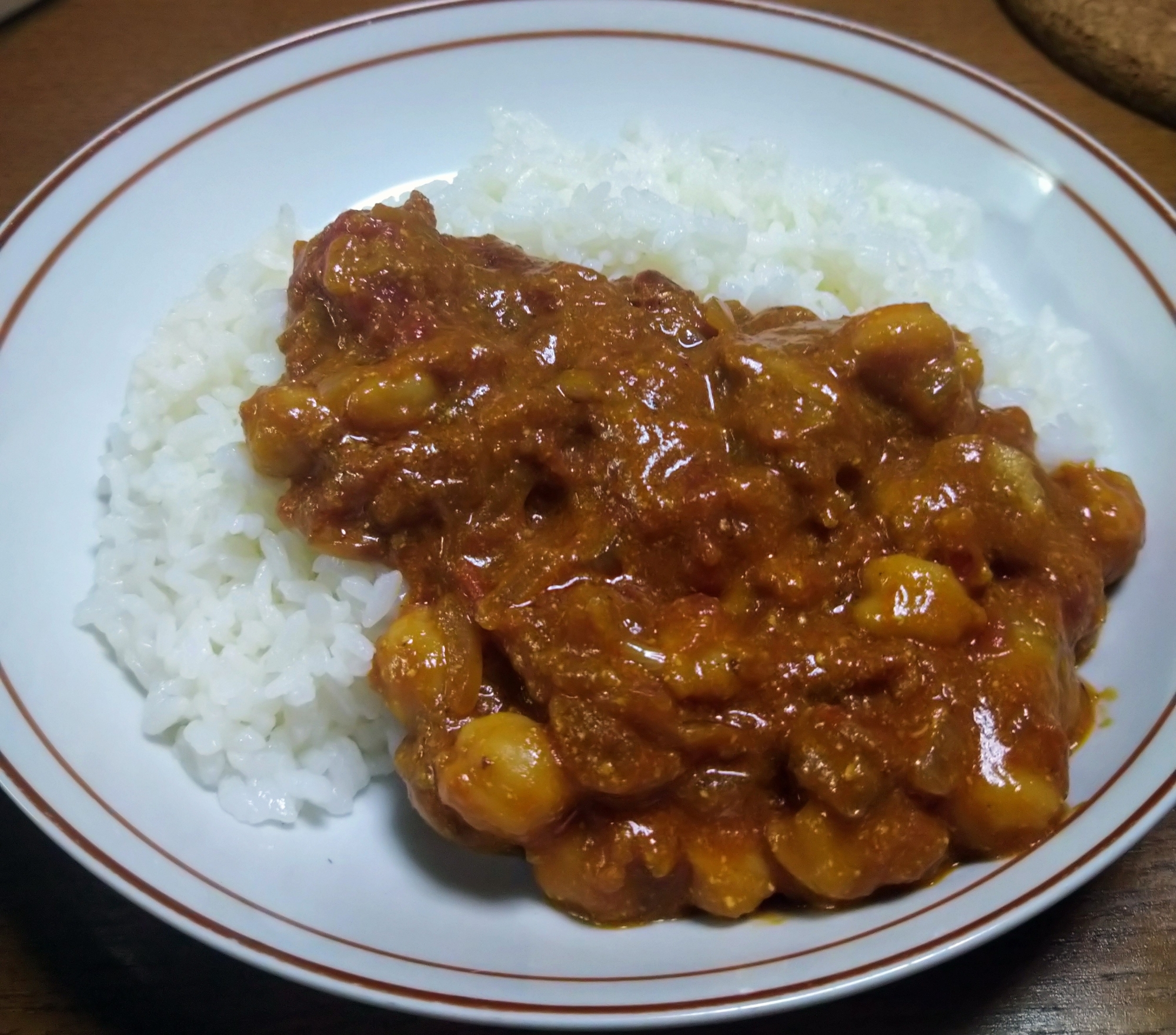 ひよこ豆のバターチキンカレー