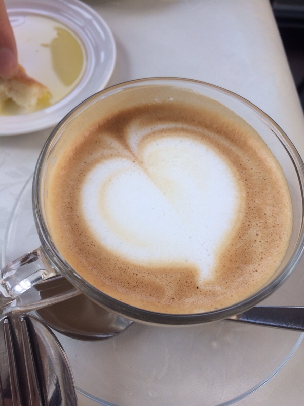 スタバ風♡カフェラテでホッとひと息☆