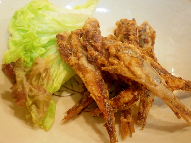 子供に食べさせたい★いわしのカレー揚げ★