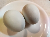 アローカナの水色卵で作る スクランブルエッグ レシピ 作り方 By Makicchi 楽天レシピ