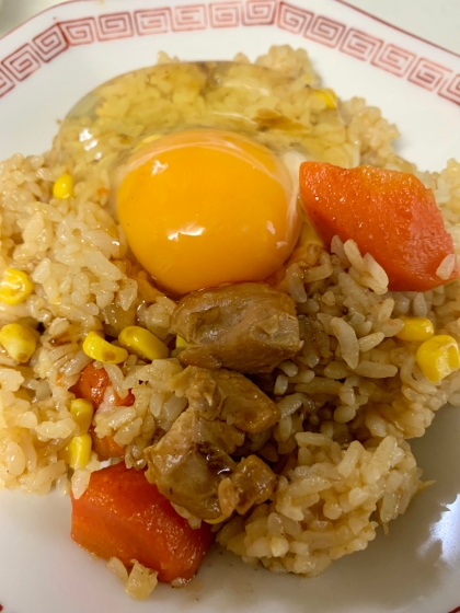 ランチに作りました(*^^*)
カレーチャーハン初めて作りましたがとても美味しかったです！
子供達にも好評でした*⋆⸜(* ॑꒳ ॑*)⸝⋆*
また作ります♪♪