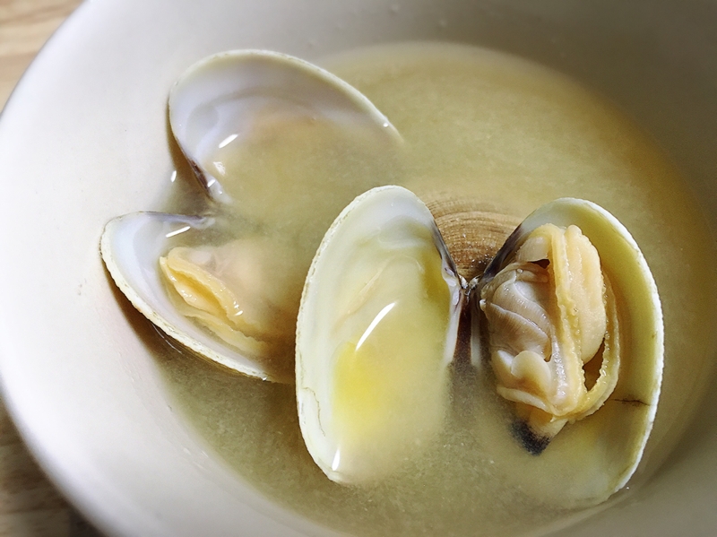 出汁力アップ☆アサリの味噌汁