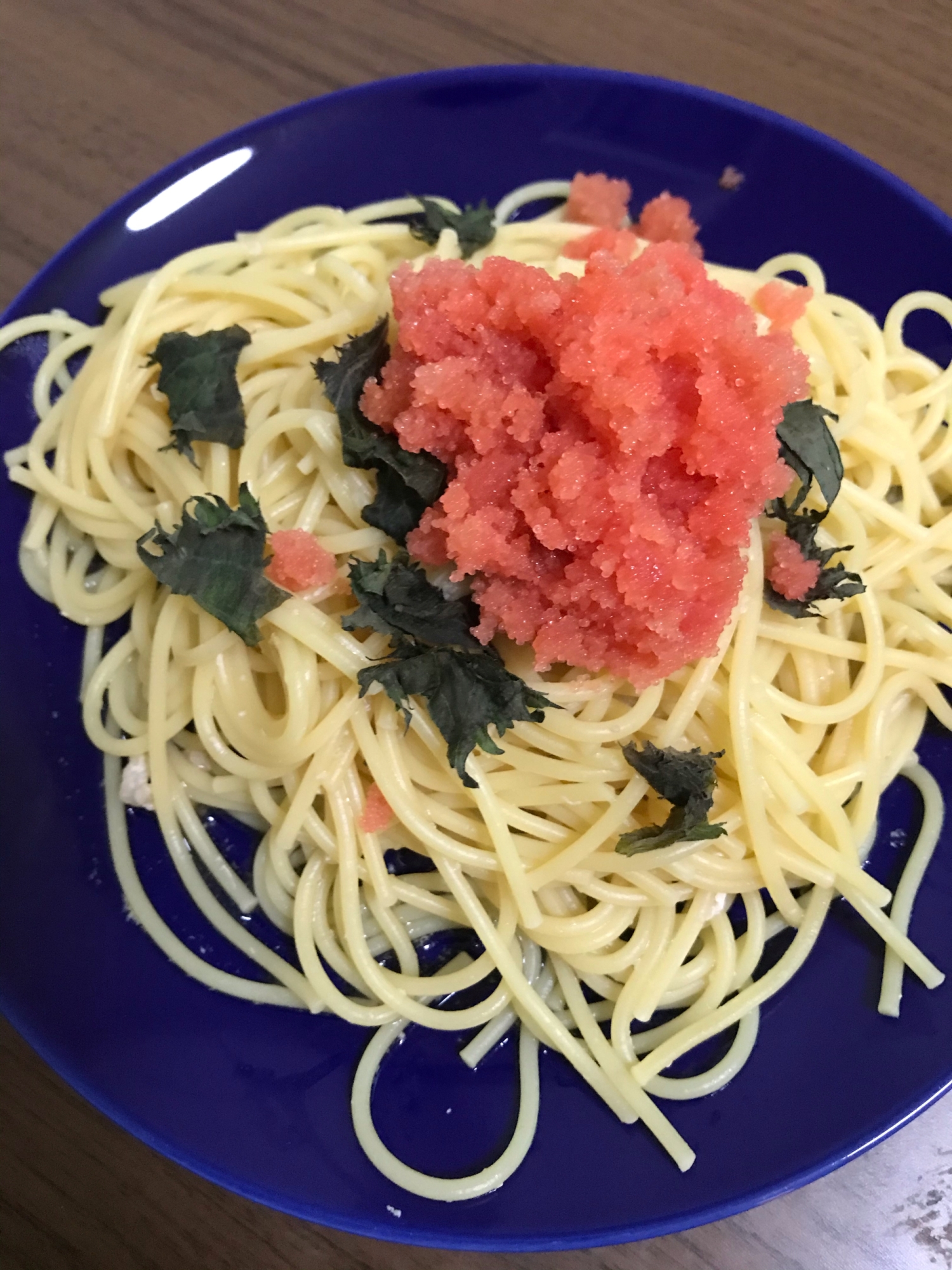 ガーリック明太子パスタ