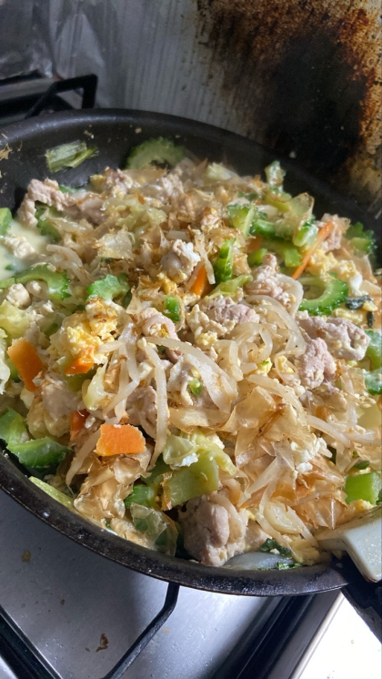 夏だ！絹ごし豆腐でふんわりゴーヤーチャンプルー♪