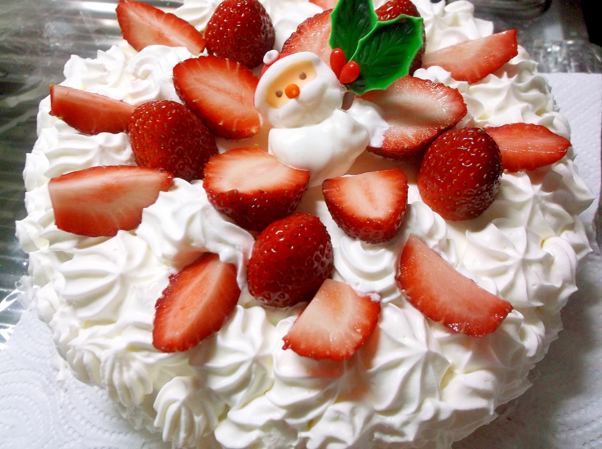 市販のスポンジケーキで簡単いちごのケーキ レシピ 作り方 By ぷーこ6471 楽天レシピ