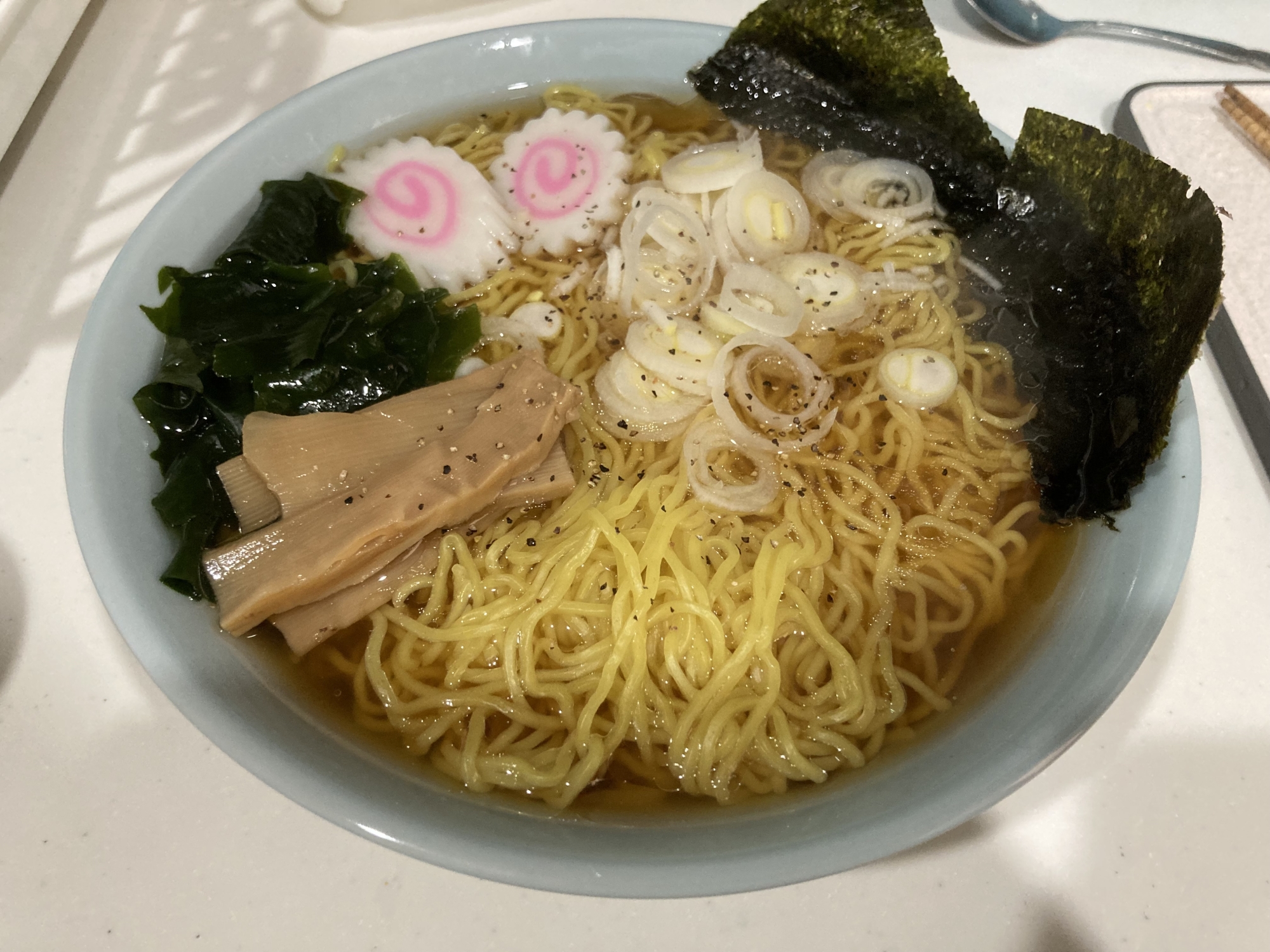 誰でも簡単・超速　中華そば　醤油ラーメン