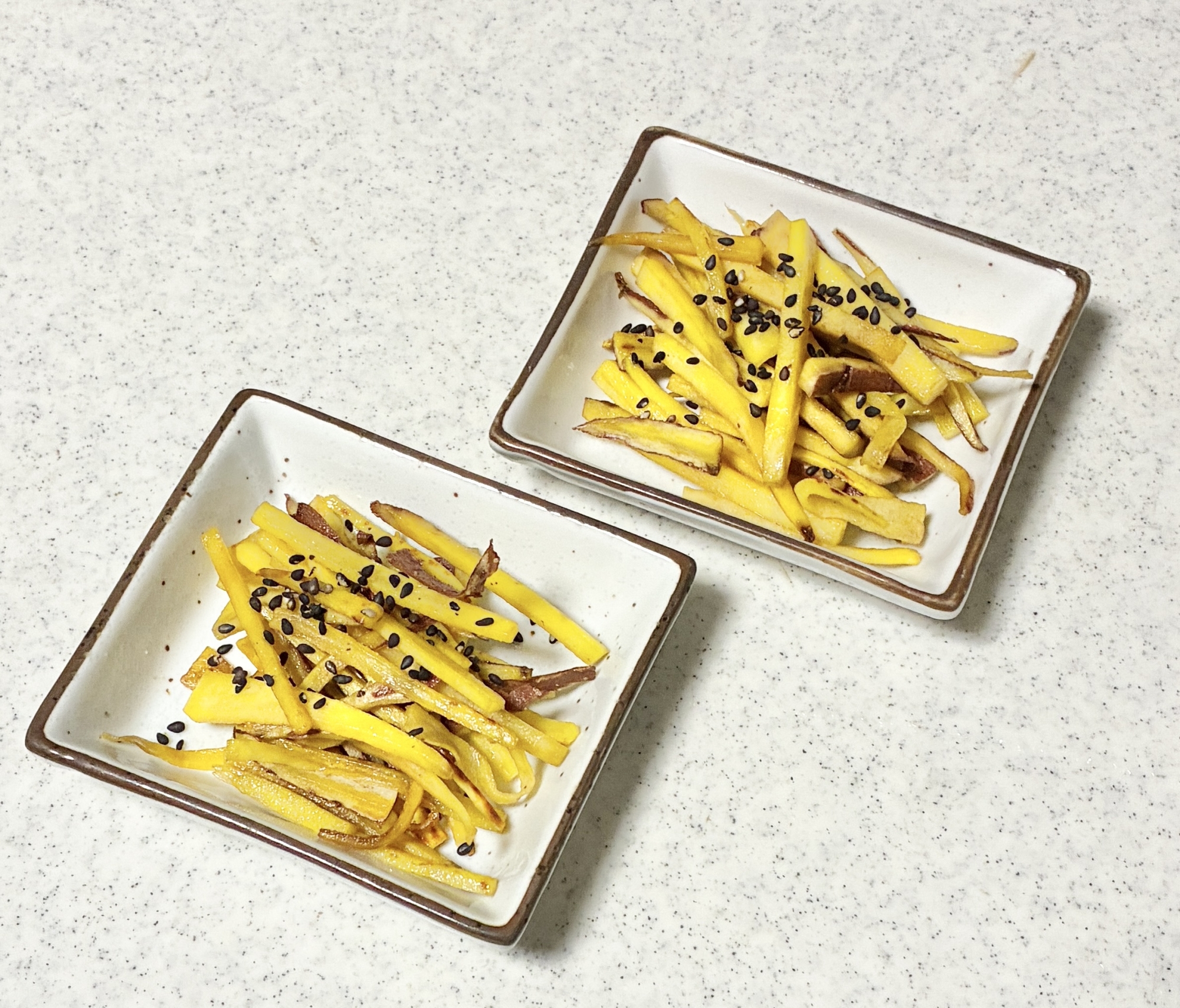 簡単☆さつまいものバター醤油焼き