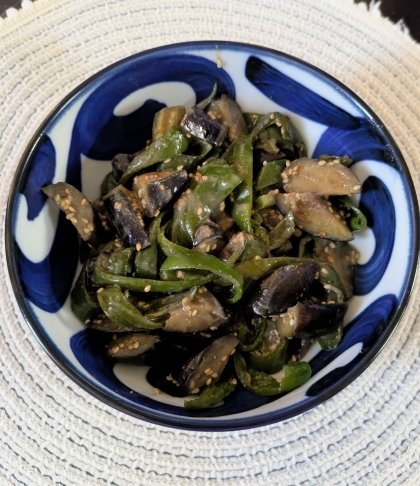 ナスの味噌炒め