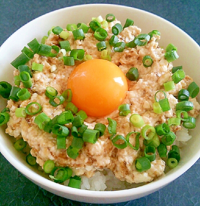 ズボラ飯☆コクありな海苔豆腐丼