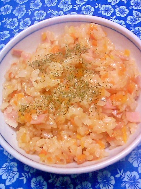 いつもの材料で 簡単洋風炊き込みご飯 レシピ 作り方 By 桜39桜39 楽天レシピ