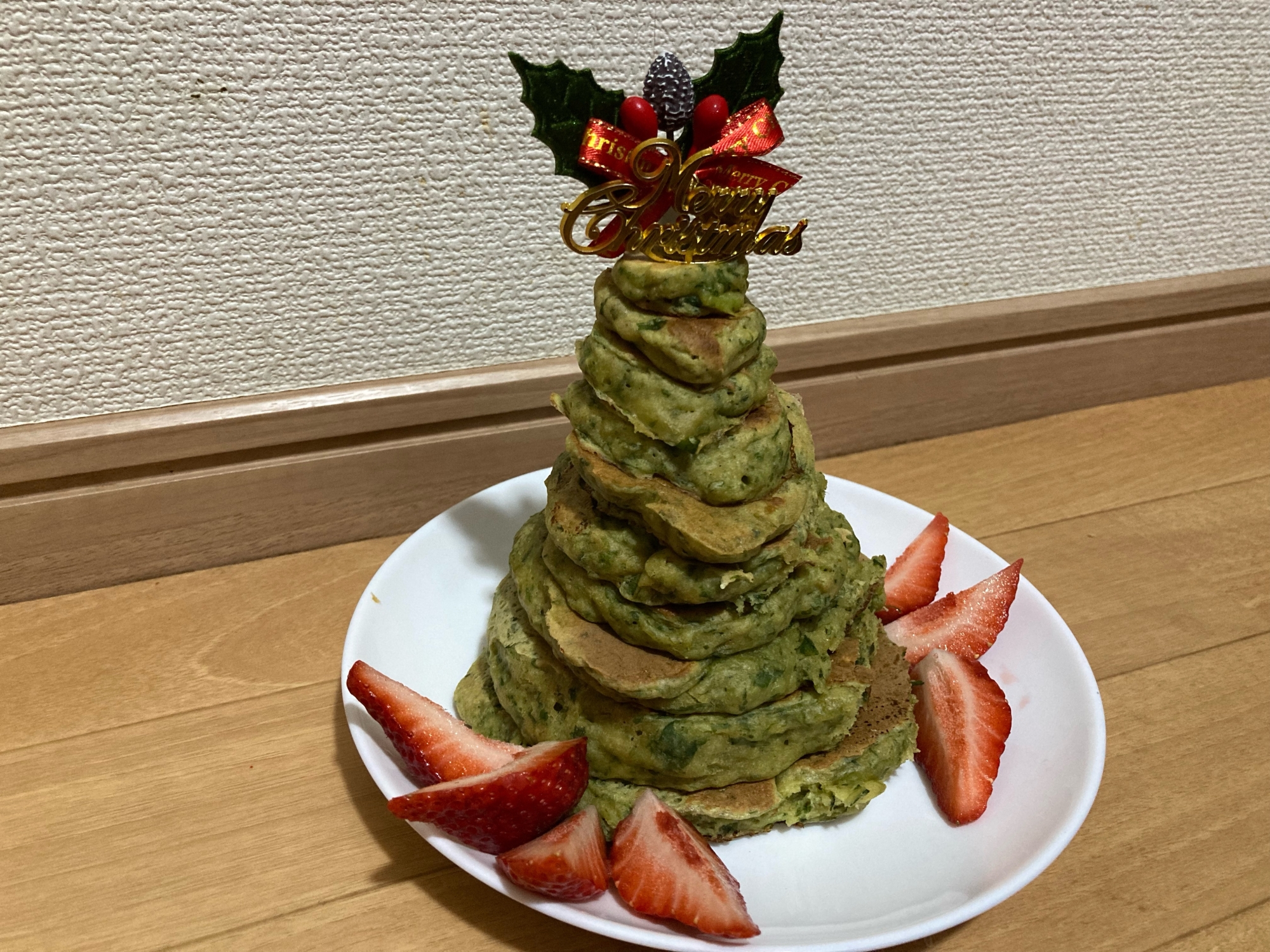 離乳食時期のクリスマスにおすすめ!ツリーケーキ
