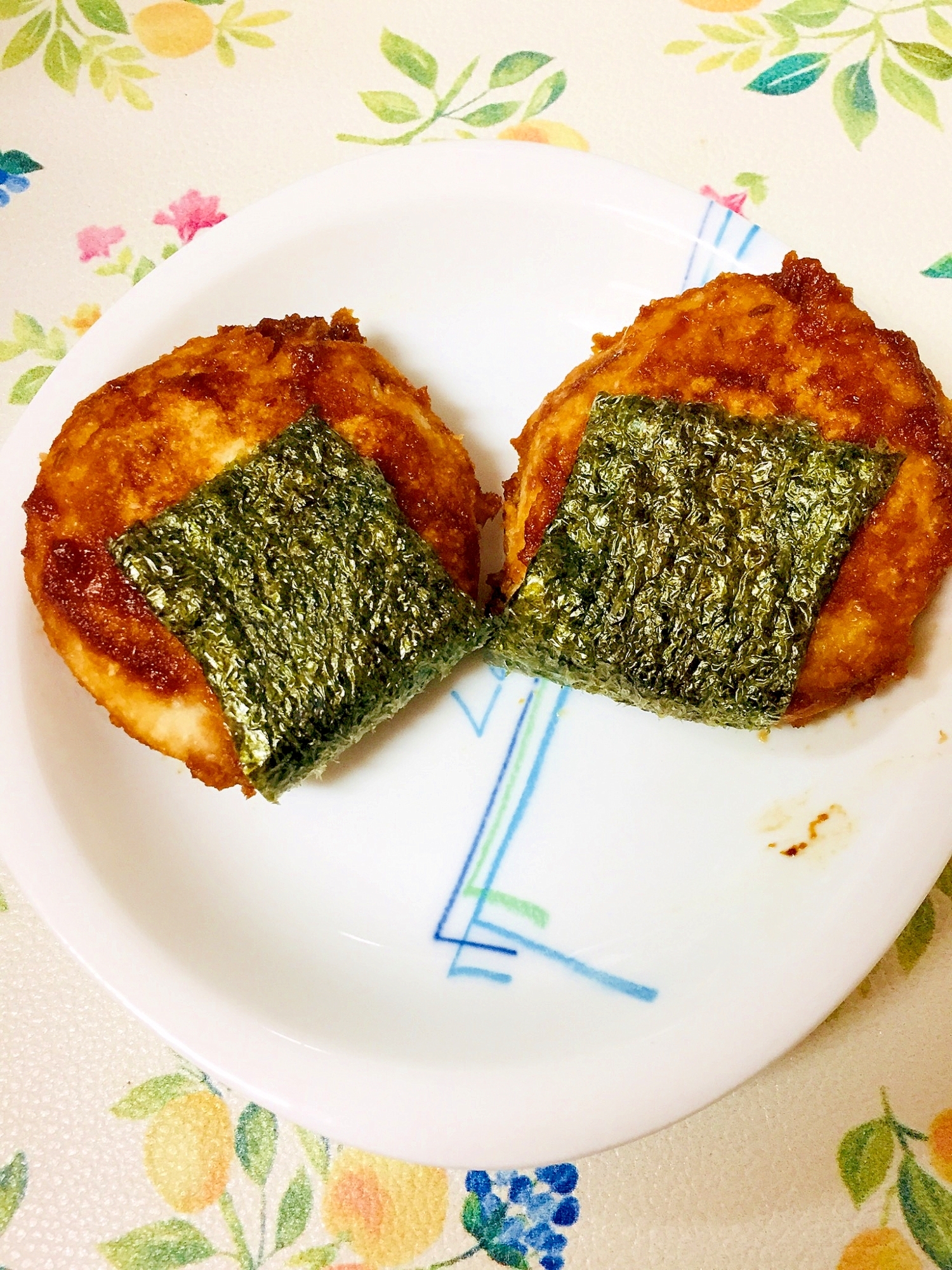 しっとりもちもち！おからの磯部焼き