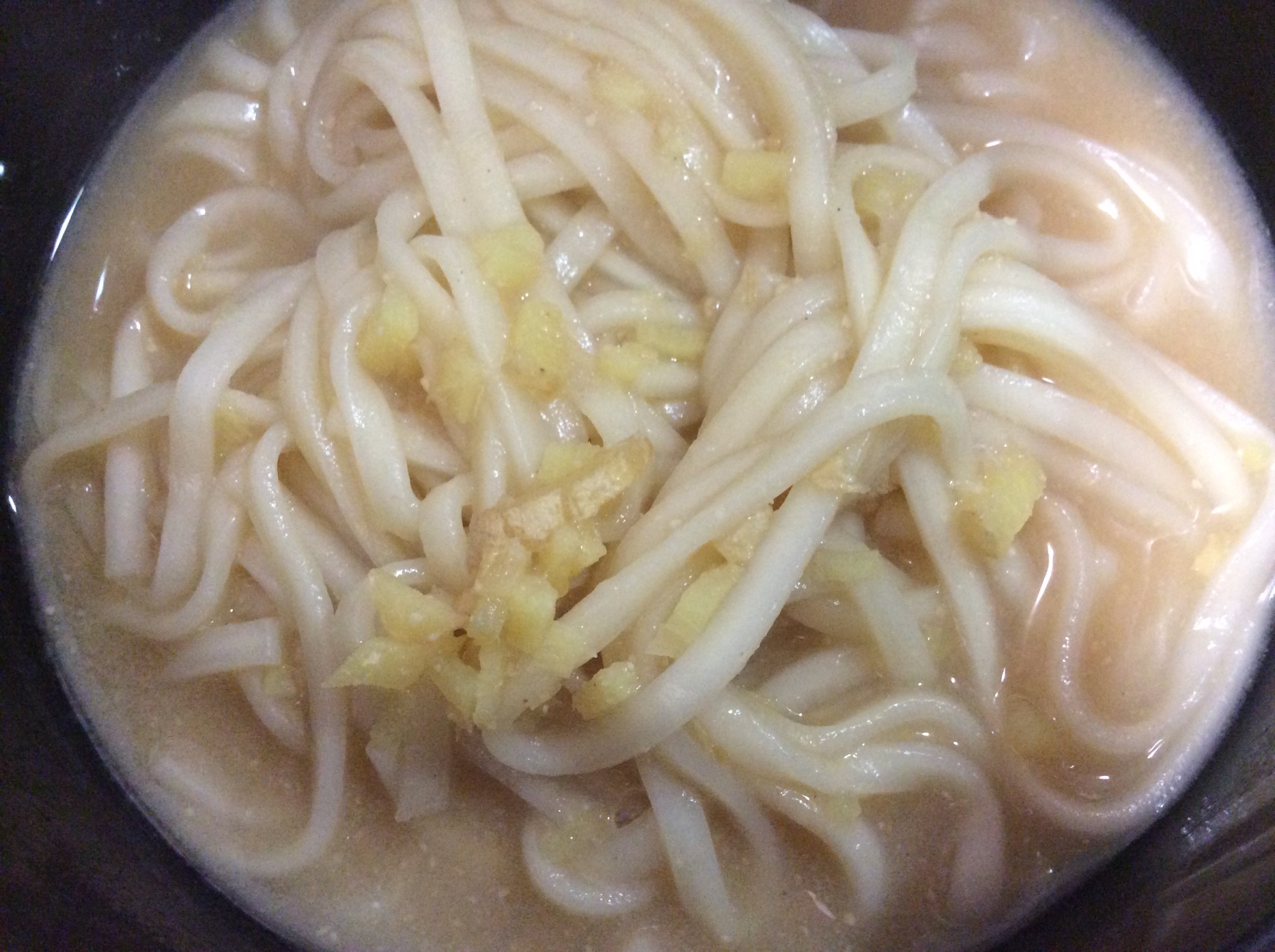 しょうが味噌うどん