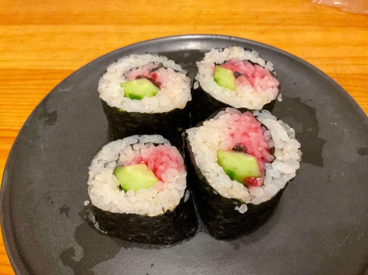 梅きゅうり巻き寿司