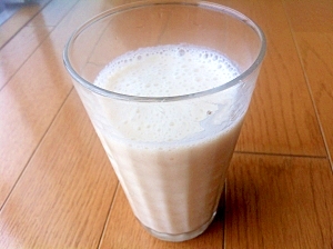 朝ジュース！バナナ豆乳