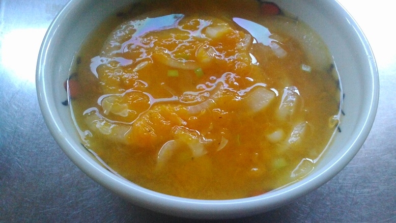手抜きかぼちゃスープ