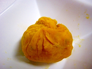 かぼちゃの茶巾