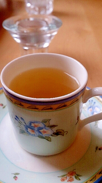 レモングラスとmugwort、オレンジのお茶