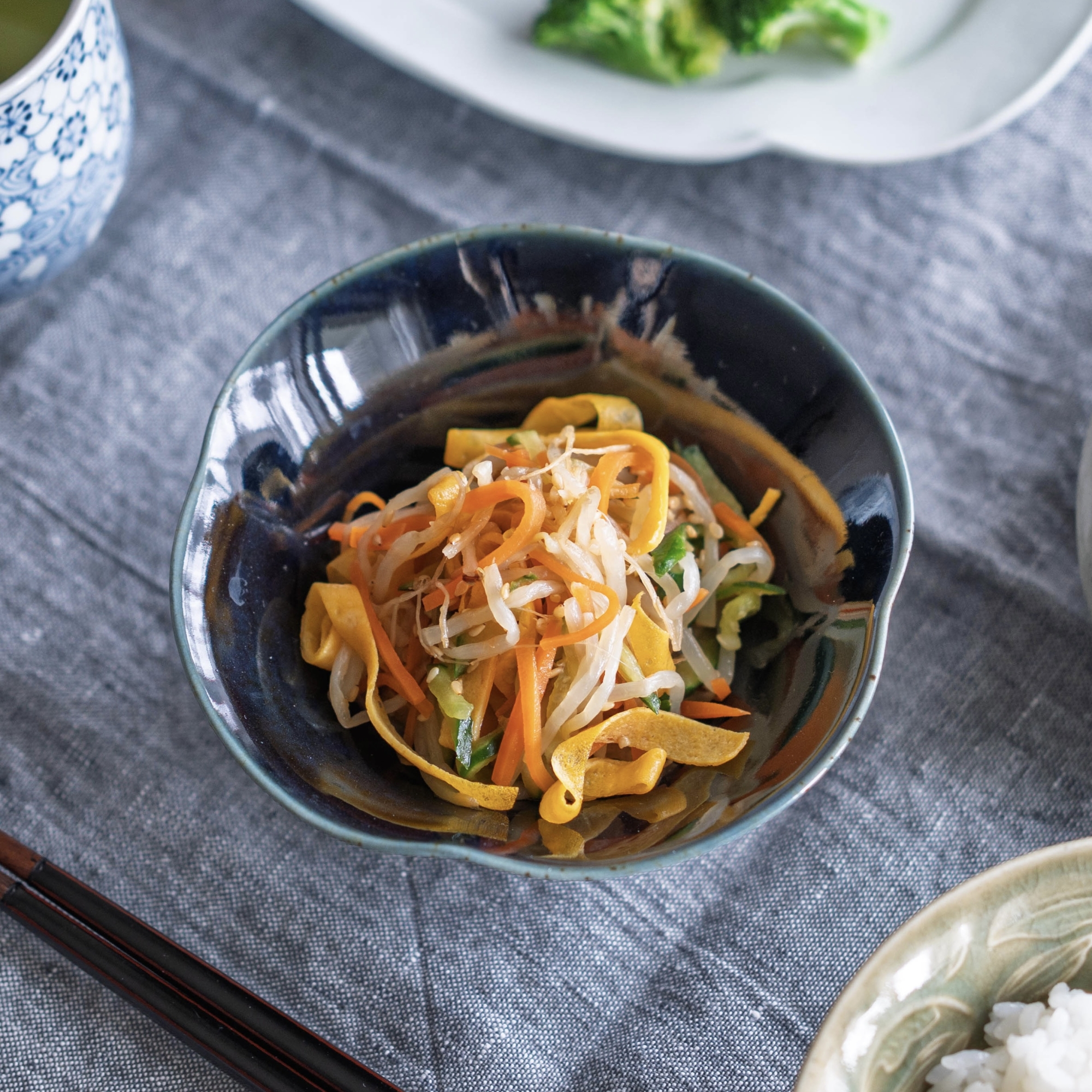 もやしと卵の和風ごまサラダ【和食・副菜】