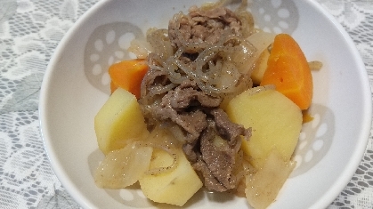 我が家の黄金比率★自慢の肉じゃが